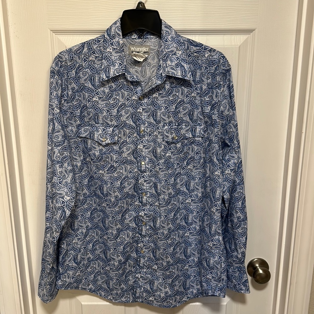 Wrangler Wrancher Pearl Snap